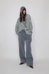 Mayte × Cycle DRAWING SHIRT "starsstarsstars" -GRAY- *Last1